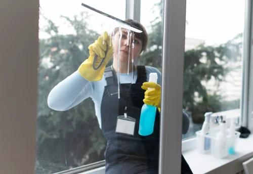 Nettoyage de vitres intérieures et extérieures à Lusseray